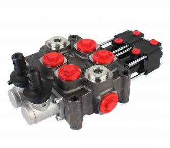 2-section hydraulic valve Q95 / 2E-F1S (N) -2X103 / A1 / P1-NP-F3D